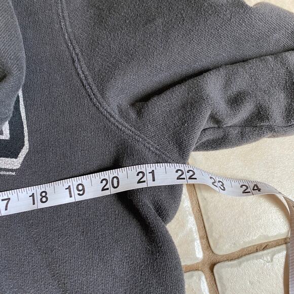 Junk Food Raiders Throwback Full Zip Hoodie Vintage Wash NFL Y2K Unisex L - Picture 8 of 9